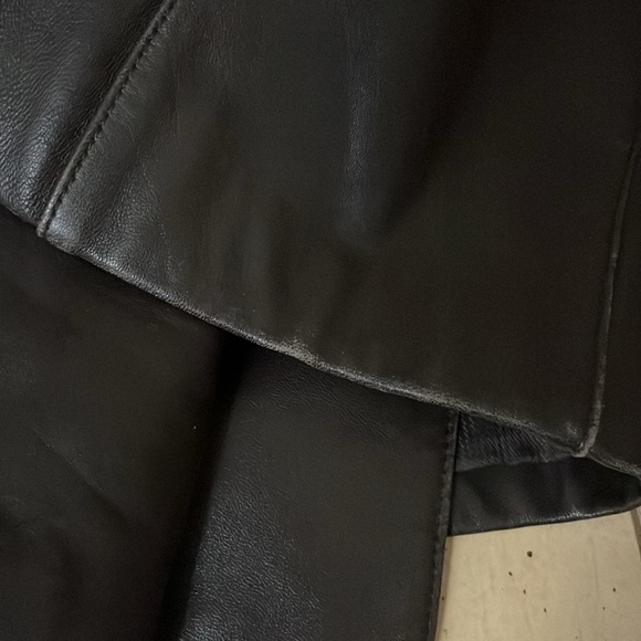 Adler Collection Women's Brown Leather Jacket Coat Medium - Picture 8 of 13